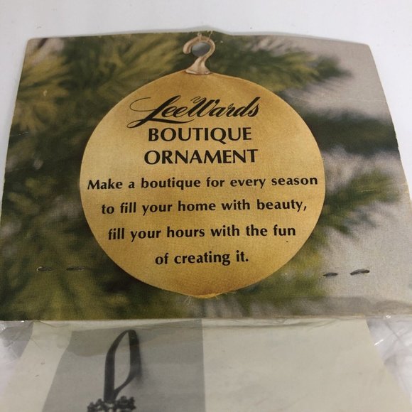 1973 Lee Wards Twin Jewel Christmas Ornament Kit NIP #16-46231 Vintage Rare - Picture 4 of 4